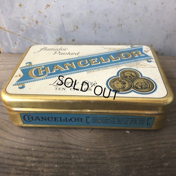 画像5: Vintage Cigar Tobacco Can Chancellor (T711)