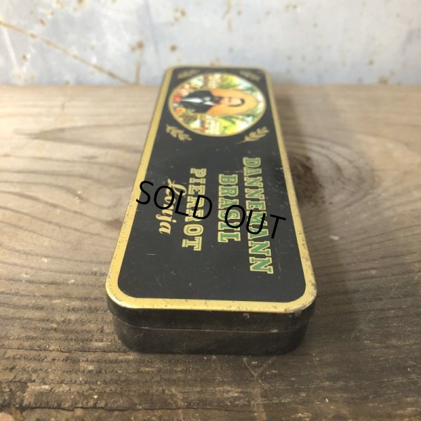 画像10: Vintage Cigar Tobacco Can Dannemann Brasil Pierrot Lonja (T713)