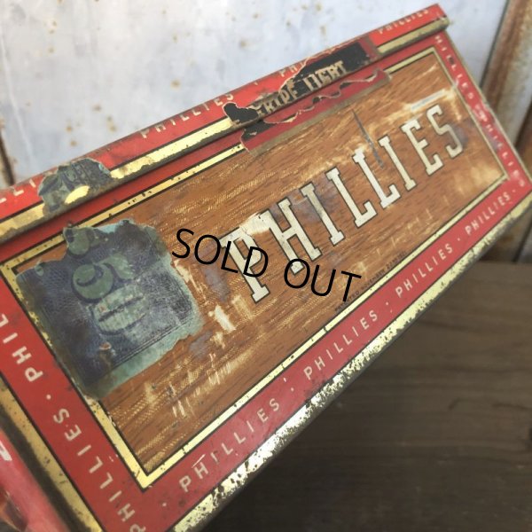 画像8: Vintage Cigar Tobacco Can Phillies (T722)