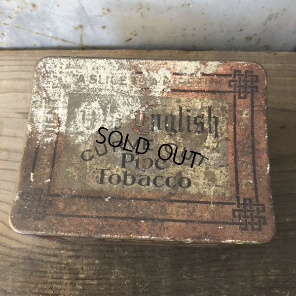 画像9: Vintage Cigar Tobacco Can Old English (T715)