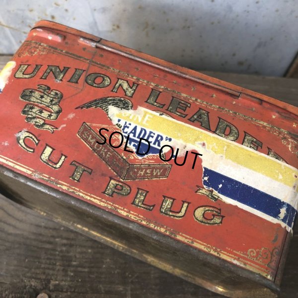 画像10: Vintage Cigar Tobacco Can Union Leader (T719)