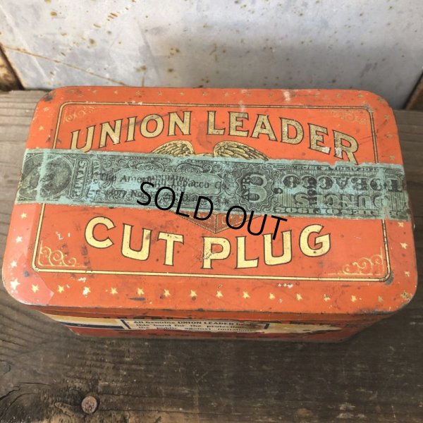 画像4: Vintage Cigar Tobacco Can Union Leader (T719)