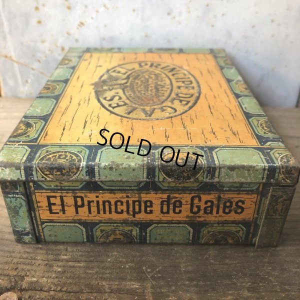 画像8: Vintage Cigar Tobacco Can El Principe de Gales (T714)