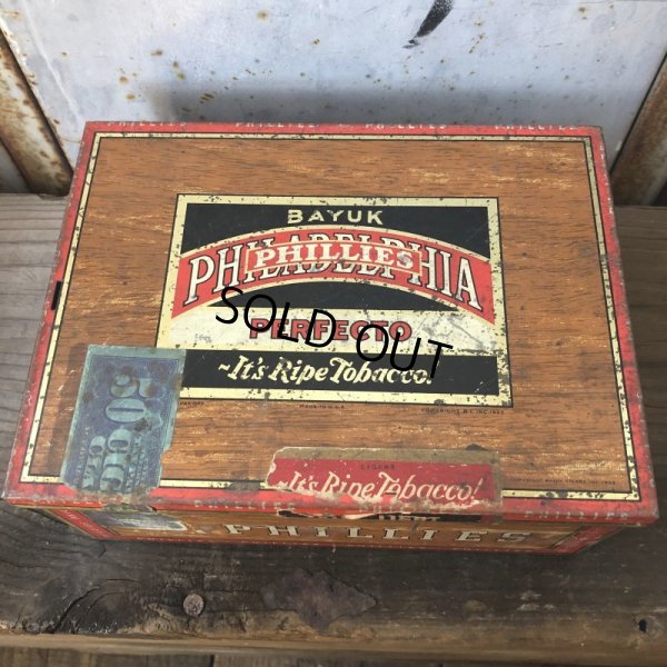 画像7: Vintage Cigar Tobacco Can Phillies (T722)