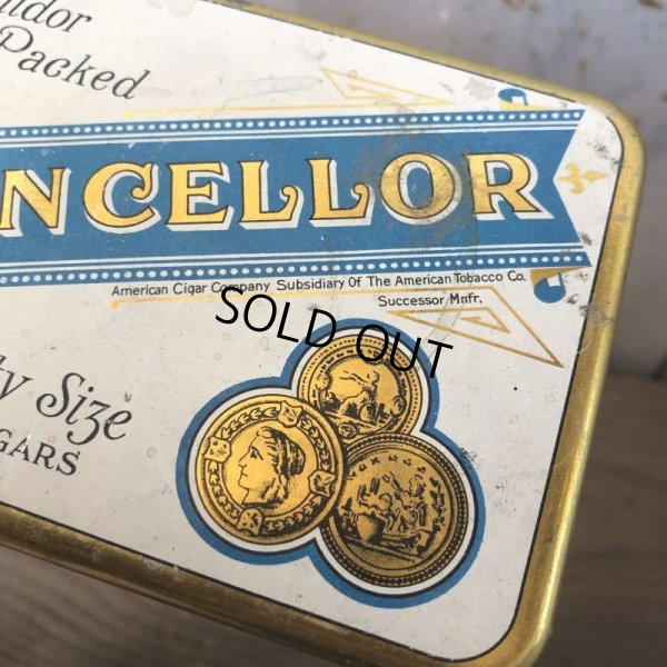 画像9: Vintage Cigar Tobacco Can Chancellor (T711)