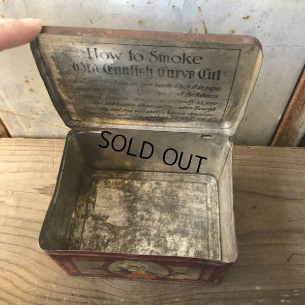 画像3: Vintage Cigar Tobacco Can Old English (T715)