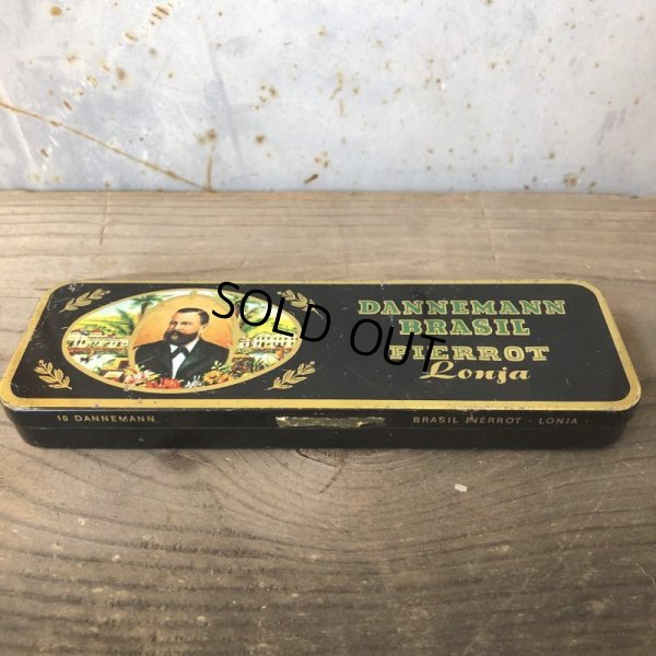 画像7: Vintage Cigar Tobacco Can Dannemann Brasil Pierrot Lonja (T713)