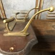 画像7: Vintage Wall Hooks Coat Hat Hanger Reserved For The Master (T730)