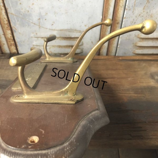 画像7: Vintage Wall Hooks Coat Hat Hanger Reserved For The Master (T730)