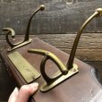 画像3: Vintage Wall Hooks Coat Hat Hanger Reserved For The Master (T730)