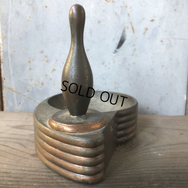 画像4: Vintage Ashtray Bowling Pin Violet Perenti  (T726)