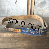 Vintage Matchbox Race Car Kids Leather Belt (T728)
