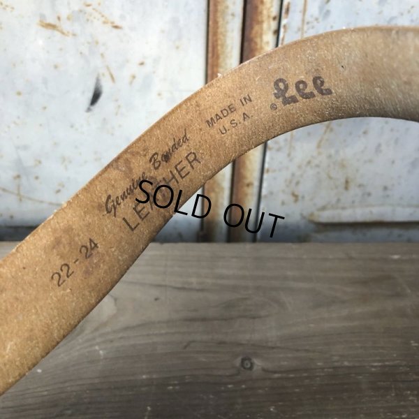 画像7: Vintage Matchbox Race Car Kids Leather Belt (T728)