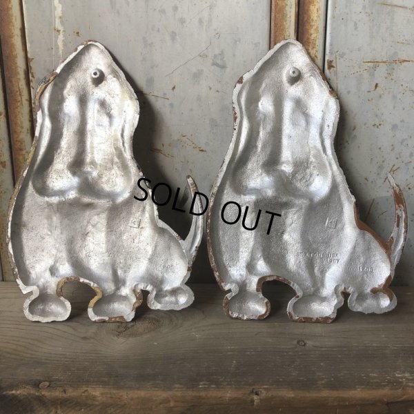画像7: 60s Vintage Bassett Hounds Dog Sexton Wall Decor (T725)