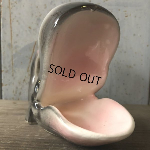 画像3: 50s Vintage Whale Ceramic Tray Holder (S764) 