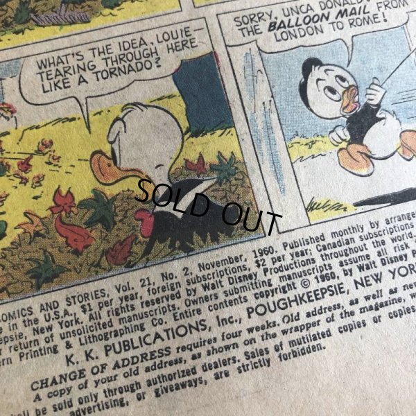 画像4: 60s Vintage Dell WALT DISNEY'S comics (S740) 