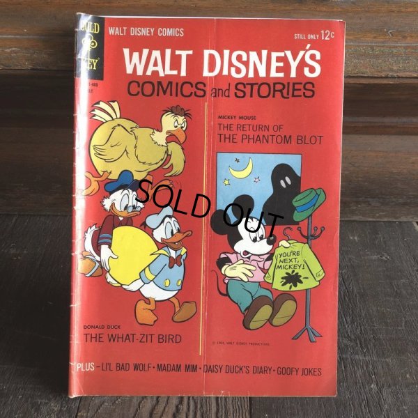 画像1: 60s Vintage Gold Key WALT DISNEY'S comics (S761) 