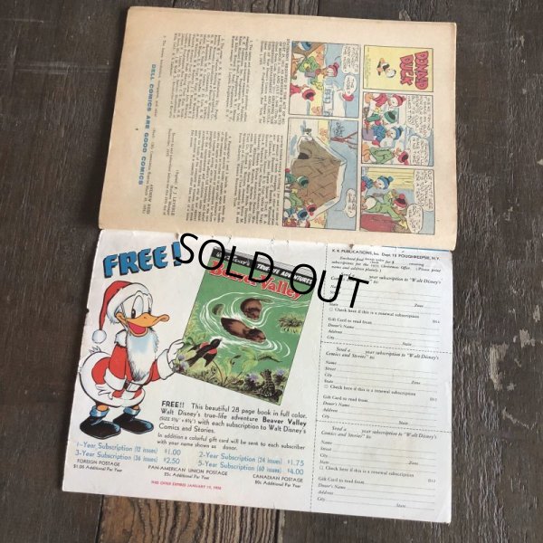 画像8: 50s Vintage Dell WALT DISNEY'S comics (S753) 