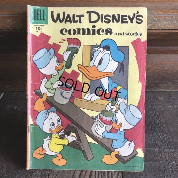 画像1: 50s Vintage Dell WALT DISNEY'S comics (S744) 