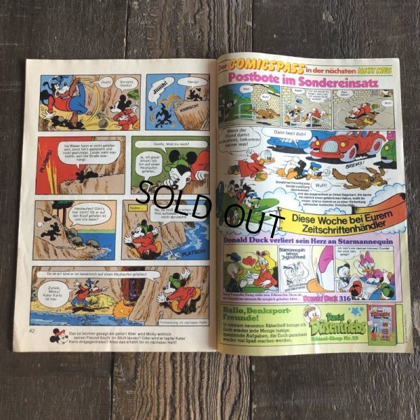 画像6: 80s Vintage Comic Mickey Mouse (S762) 