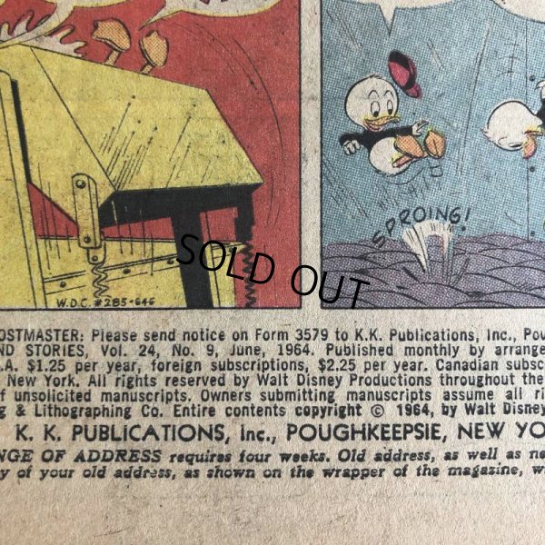 画像4: 60s Vintage Gold Key WALT DISNEY'S comics (S758) 