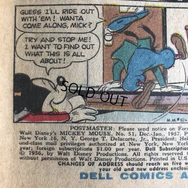 画像4: 50s Vintage Dell WALT DISNEY'S comics (S761) 