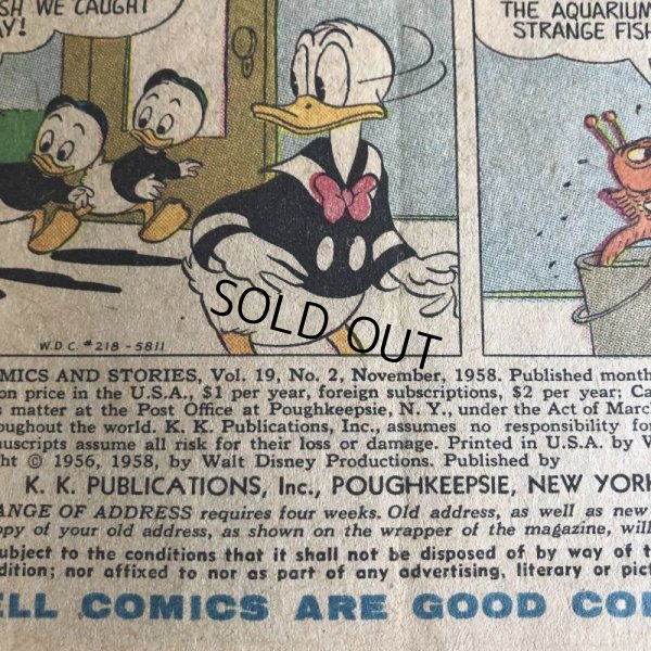 画像4: 50s Vintage Dell WALT DISNEY'S comics (S741) 