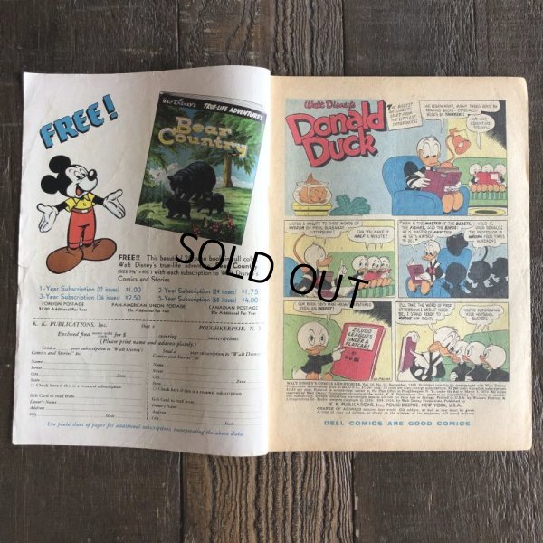 画像3: 50s Vintage Dell WALT DISNEY'S comics (S744) 