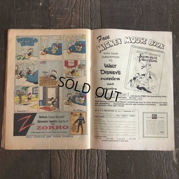 画像5: 50s Vintage Dell WALT DISNEY'S comics (S749) 