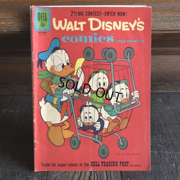 画像1: 60s Vintage Dell WALT DISNEY'S comics (S736) 