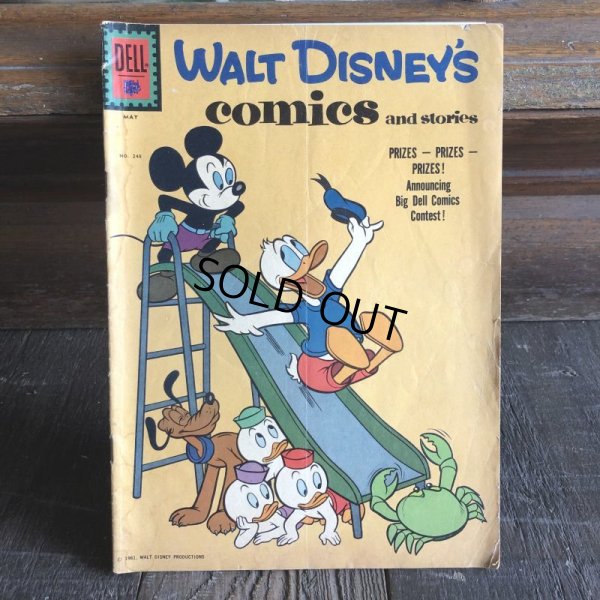 画像1: 60s Vintage Dell WALT DISNEY'S comics (S760) 