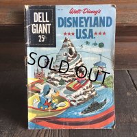 60s Vintage Dell DISNEYLAND USA comics (S762) 