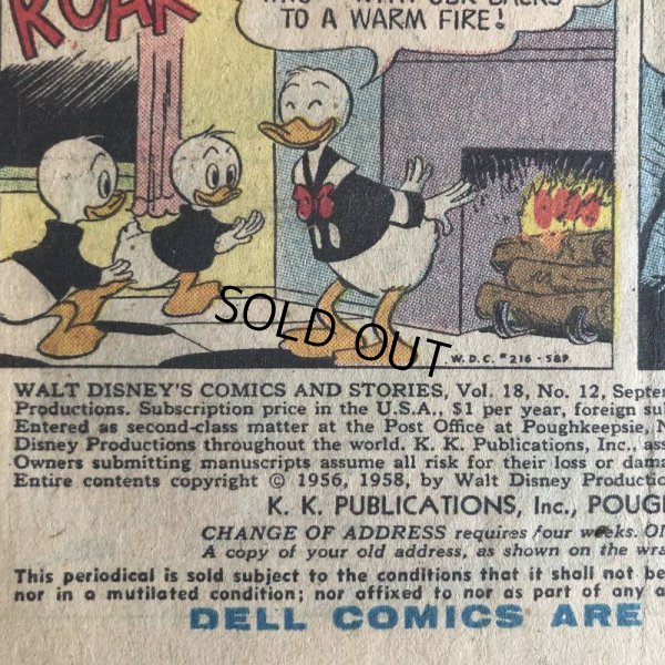 画像4: 50s Vintage Dell WALT DISNEY'S comics (S749) 