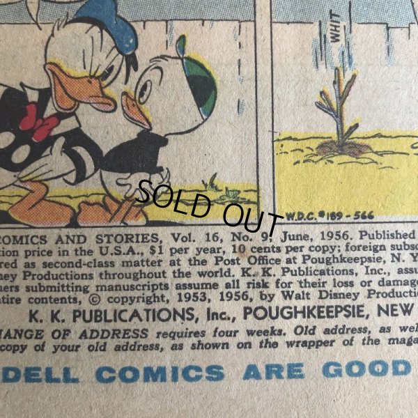 画像4: 50s Vintage Dell WALT DISNEY'S comics (S748) 