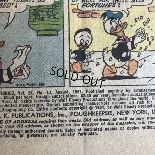画像4: 60s Vintage Dell WALT DISNEY'S comics (S732)