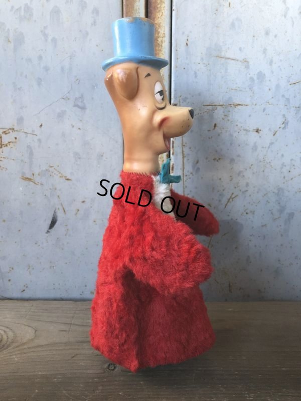 画像5: Vintage Knickerbocker Huckleberry Hound Hand Puppet (T767)  
