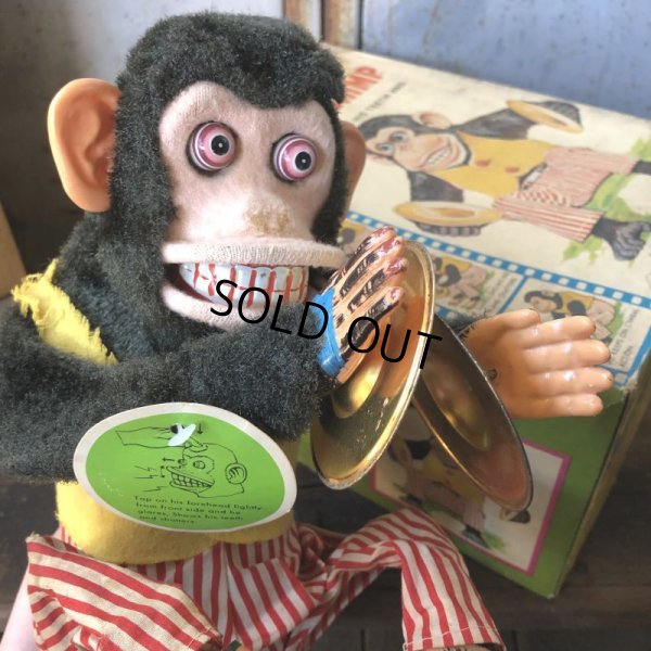 画像7: 50s Vintage Musical Jolly Chimp w/box  (T770)