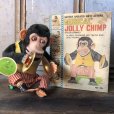 画像5: 50s Vintage Musical Jolly Chimp w/box  (T770)