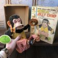 画像1: 50s Vintage Musical Jolly Chimp w/box  (T770) (1)