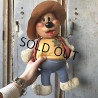 60s Vintage IDEAL Terry Toons Deputy Dawg Rubber Face Doll (T774)