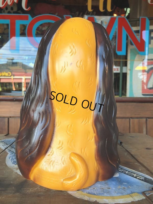 画像4: Vintage Russ Plastic Coin Bank Sad Eye Dog (T778)  