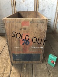 Vintage 76 Union Oil Woode Crate Box (AL308)