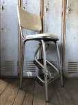 画像6: Vintage Mid-Century Step Stool Hi-Chair (T784)