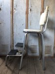 画像4: Vintage Mid-Century Step Stool Hi-Chair (T784)