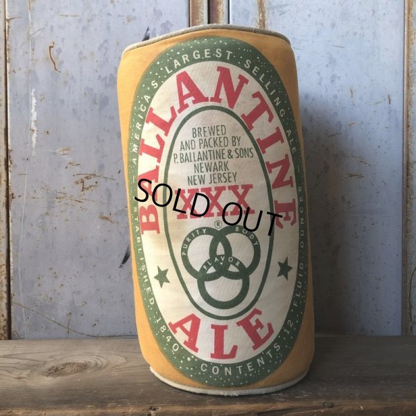 画像4: 70s Vintage Ballantine Ale Advertising Pillow (T789)