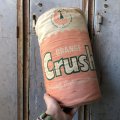 70s Vintage ORANGE Crush  Advertising Pillow (T790)