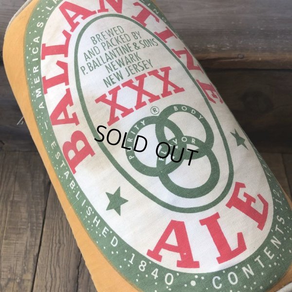 画像9: 70s Vintage Ballantine Ale Advertising Pillow (T789)