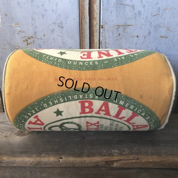 画像6: 70s Vintage Ballantine Ale Advertising Pillow (T789)