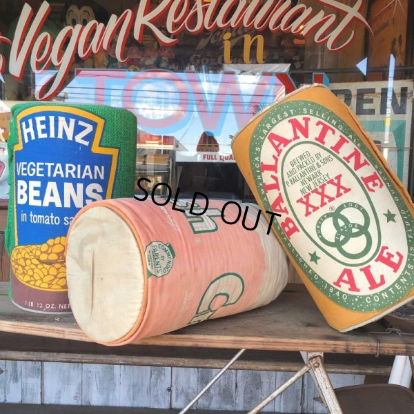 画像12: 70s Vintage Ballantine Ale Advertising Pillow (T789)