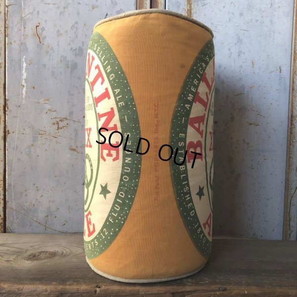 画像5: 70s Vintage Ballantine Ale Advertising Pillow (T789)